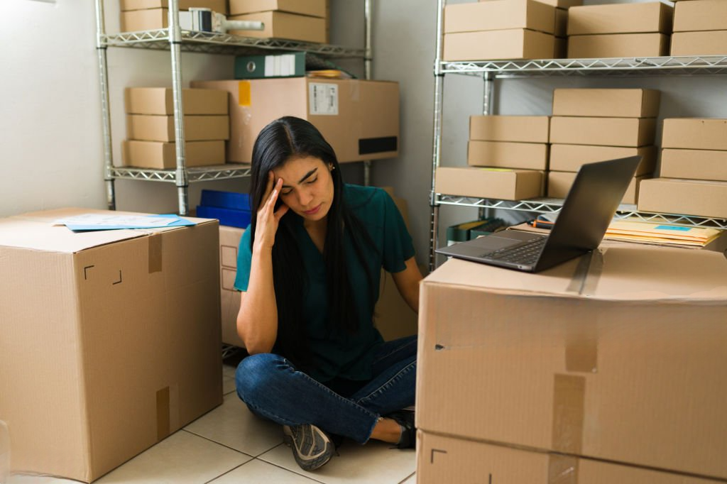 Stock et rayons bien organisés